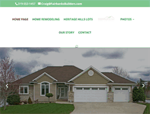 Tablet Screenshot of craigfairbankshomes.com